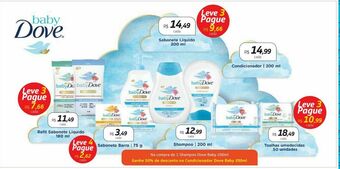 Drogal Sabonete líquido dove 200ml oferta
