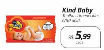 Drogal Kind baby toalhas umedecidas c/50 unid. oferta