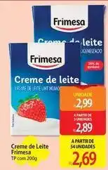 Atacadão Frimesa - creme de leite oferta