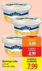 Atacadão Lider - manteiga oferta