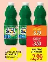 Atacadão Girando sol - agua sanitaria oferta