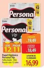 Atacadão Personal vip - papel higiénico oferta