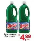 Fort Atacadista Qboa - água sanitária oferta