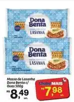 Fort Atacadista Dona benta - massa de lasanha oferta