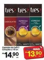 Fort Atacadista 3 corações - capsulas de cafe oferta