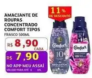 Assaí Atacadista Comfort - amaciante de roupas concentrado oferta