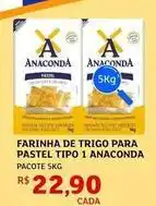 Assaí Atacadista Anaconda - farinha de trigo para pastel tipo 1 oferta