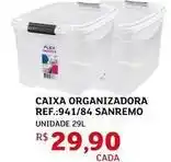 Assaí Atacadista Sanremo - caixa organizadora oferta