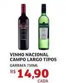 Assaí Atacadista Campo largo - vinho nacional tipos oferta