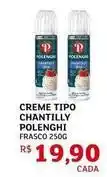 Assaí Atacadista Polenghi - creme tipo chantilly oferta