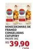 Assaí Atacadista Catupiry - minicoxinhas de frango congeladas oferta