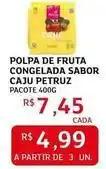 Assaí Atacadista Sabor - polpa de fruta congelada sabor caju oferta