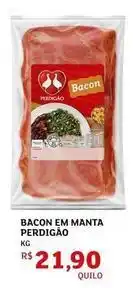 Assaí Atacadista Perdigão - bacon em manta oferta