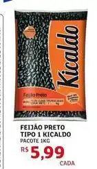 Assaí Atacadista Kicaldo - feijão preto tipo 1 oferta