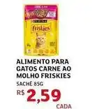 Assaí Atacadista Purina - alimento para gatos carne ao molho friskies oferta