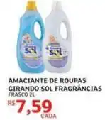 Assaí Atacadista Sol - amaciante de roupas girando fragrâncias oferta