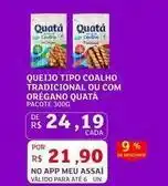 Assaí Atacadista Tradicional - queijo tipo coalho tradicional ou com oregano oferta