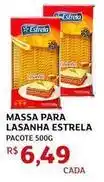 Assaí Atacadista Estrela - massa para lasanha oferta