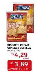 Assaí Atacadista Estrela - biscoito cream cracker oferta