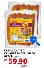 Assaí Atacadista Sadia - linguiça tipo calabresa defumada oferta