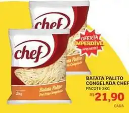 Assaí Atacadista Do chef - batata palito congelada oferta