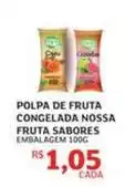 Assaí Atacadista Sabores - polpa de fruta congelada nossa fruta oferta