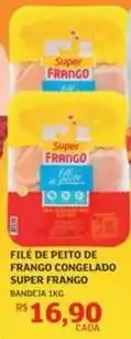 Assaí Atacadista Super frango - filé de peito de frango congelado oferta