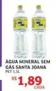 Assaí Atacadista Santa joana - água mineral sem gas oferta