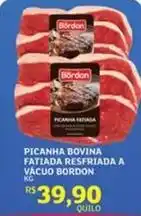 Assaí Atacadista Bordon - picanha bovina fatiada resfriada a vacuo oferta