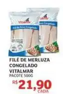 Assaí Atacadista Vitalmar - filé de merluza congelado oferta