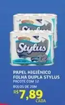 Assaí Atacadista Stylus - papel higiênico folha dupla oferta