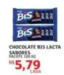 Assaí Atacadista Lacta - chocolate bis oferta