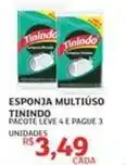 Assaí Atacadista Tinindo - esponja multiuso oferta