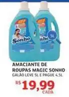 Assaí Atacadista Sonho - amaciante de roupas magic oferta