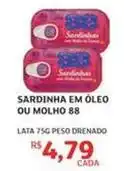 Assaí Atacadista Molho - sardinha em óleo ou molho 88 oferta