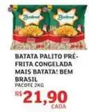 Assaí Atacadista Bem brasil - batata palito pré- frita congelada mais batata! oferta
