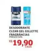 Assaí Atacadista Gillette - desodorante clear gel oferta