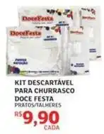 Assaí Atacadista Doce dia - kit descartável para churrasco oferta