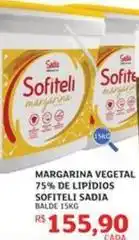 Assaí Atacadista Sofiteli - margarina vegetal 75% de lipidos oferta