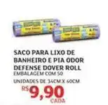 Assaí Atacadista Dover roll - saco para lixo de banheiro e pia odor defense oferta