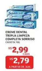 Assaí Atacadista Sorriso - creme tripla limpeza completa oferta
