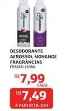 Assaí Atacadista Monange - desodorante aerossol fragrâncias oferta