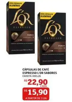 Assaí Atacadista L'or - capsulas de cafe espresso oferta