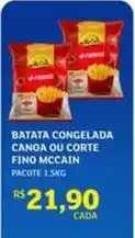 Assaí Atacadista Mccain - batata congelada canoa ou corte fino oferta