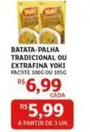 Assaí Atacadista Yoki - batata-palha tradicional ou extrafina oferta
