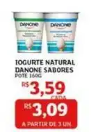 Assaí Atacadista Danone - iogurte natural sabores oferta