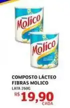 Assaí Atacadista Molico - composto lácteo fibras oferta