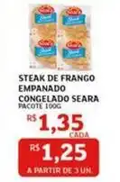 Assaí Atacadista Seara - steak de frango empanado congelado oferta