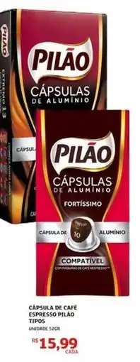 Assaí Atacadista Pilão - cápsulas de café espresso oferta