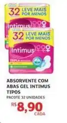 Assaí Atacadista Intimus - absorvente com abas gel oferta